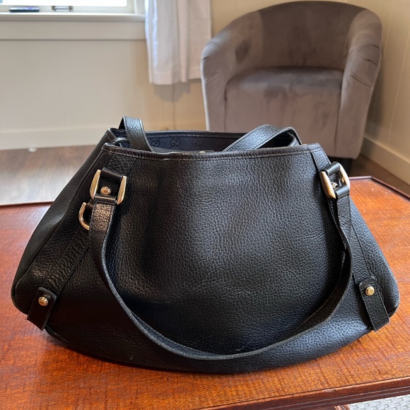 Gucci Handbags - Gucci Leather Abby Pelham tote